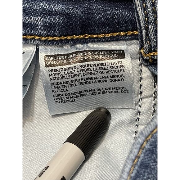 Levi’s Women’s 311 Shaping Skinny Jeans Blue Denim W27 L28 Mid Rise Stretch - Picture 7 of 11